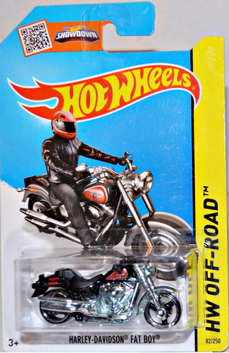  Hot  Wheels  Harley  davidson  Fat  Boy  55 00 en Mercado Libre