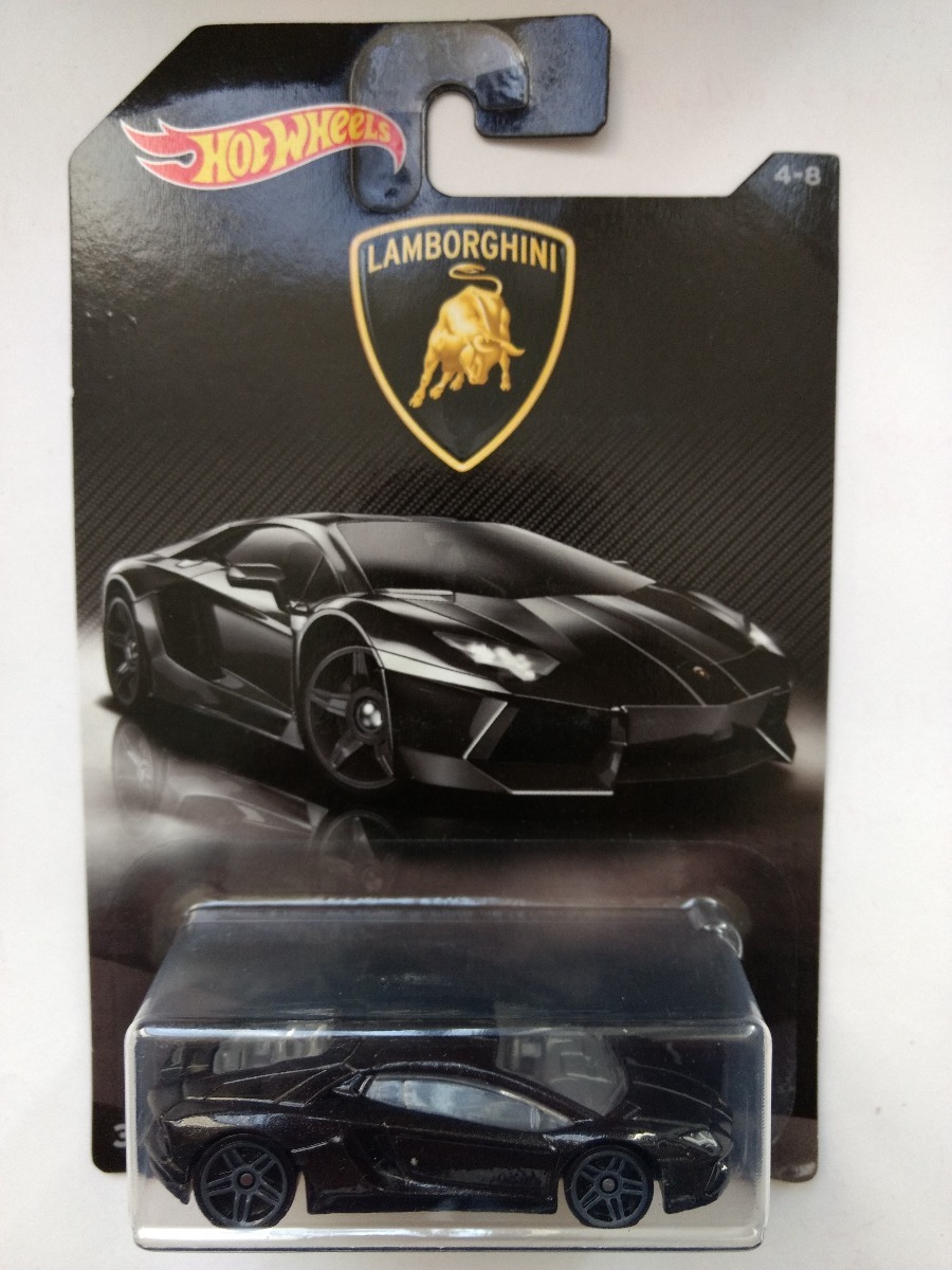 hot wheels lamborghini aventador negro serie D_NQ_NP_943293 MLM26636571924_012018 F