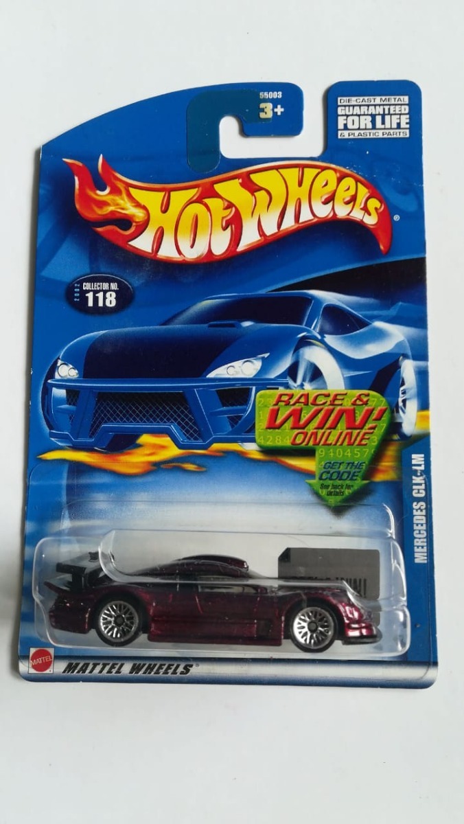hot wheels mercedes clk lm