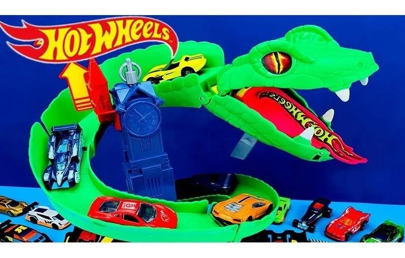 pista hot wheels cobra trituradora