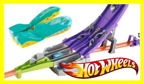 pista hot wheels split speeders