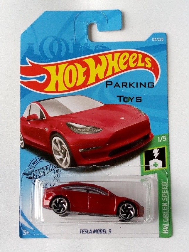 Hot Wheels Tesla Model 3 Caja P 2019 47 00 En Mercado Libre