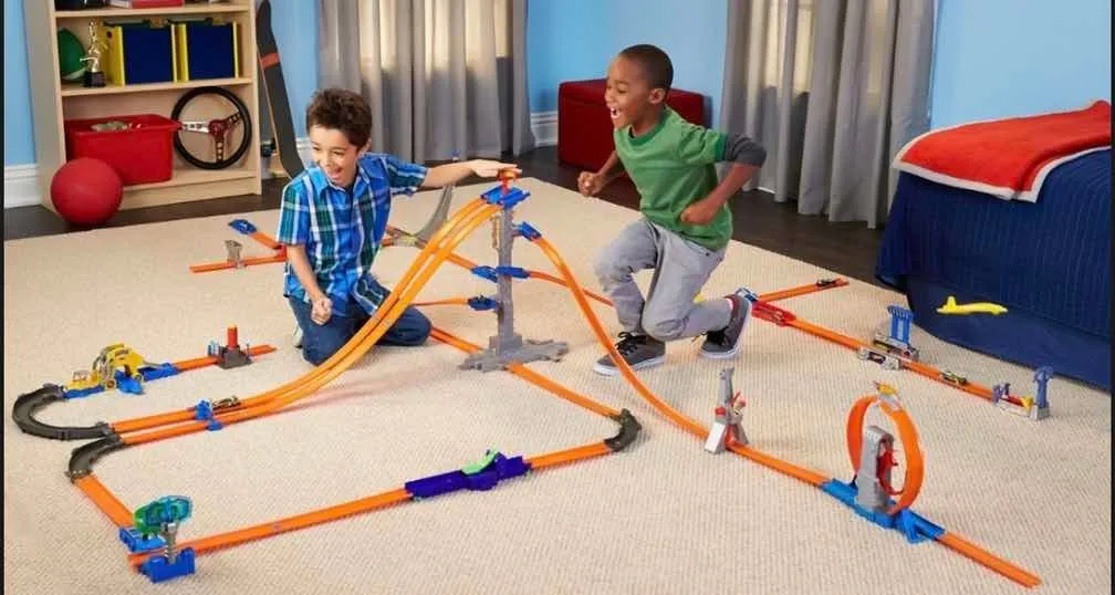 pista gigante de hot wheels
