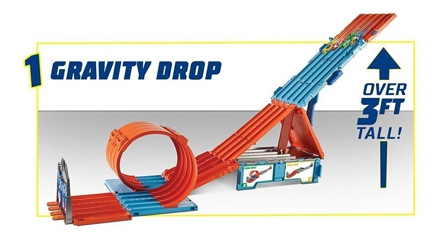 hot wheels track builder fth77