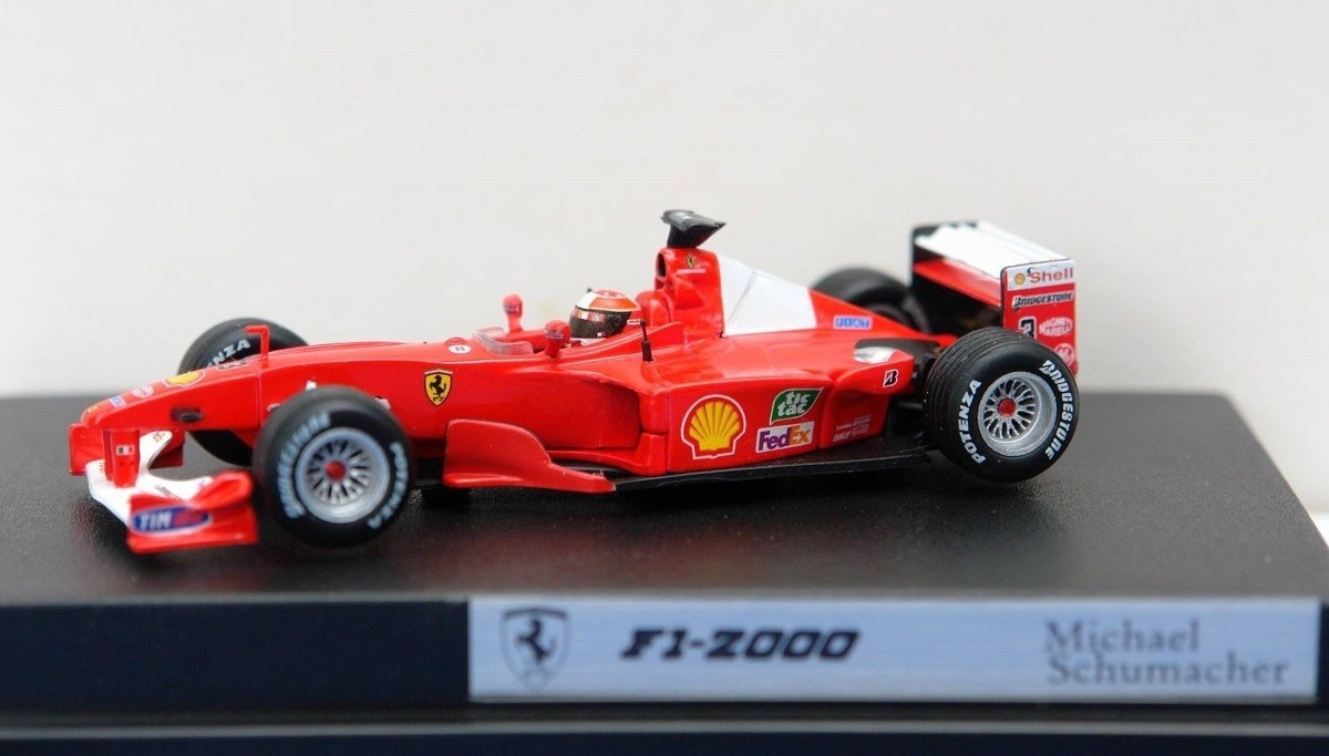 Hot Wheels 1//43 F1 Ferrari 2000 Schumacher