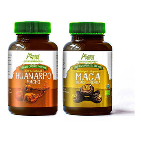 Huanarpo Macho Con Maca Negra (120 Cáp. X 500 Mg)  X 2