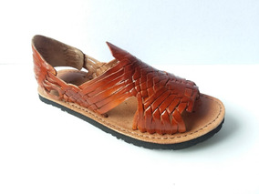 Huarache Hombre Artesanal De Piel