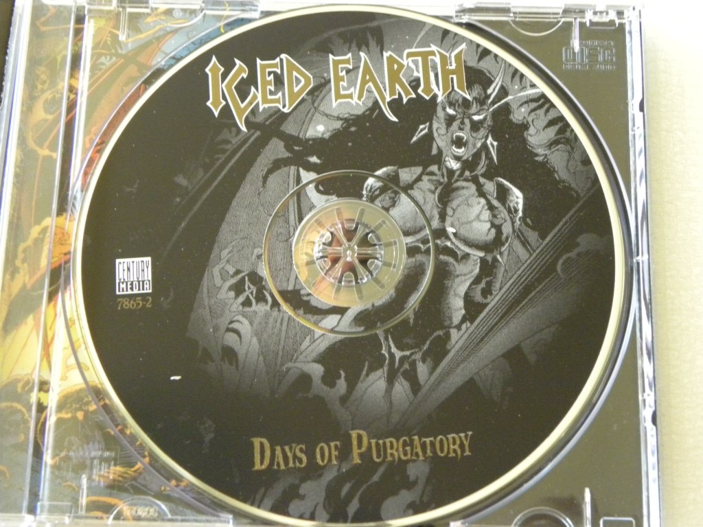 Iced Earth Days Of Purgatory Cd Metallica Iron Maiden Slayer - R$ 112