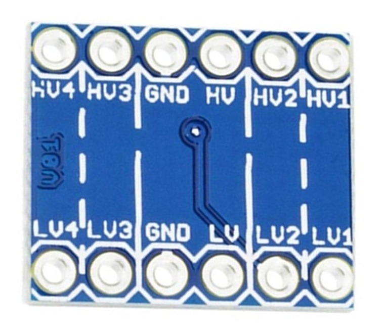 Azul IIC I2C M/ódulo convertidor de Nivel l/ógico bidireccional 5V a 3.3V para Arduino