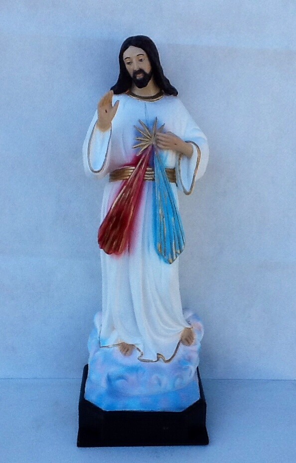 Imagem De Jesus Misericordioso Em Gesso 67cm R$ 280,00 em Mercado Livre Artesanato Brasil Em Eva ~ Imagem De Jesus Misericordioso Em Gesso 67cm R$ 280,00 em Mercado Livre