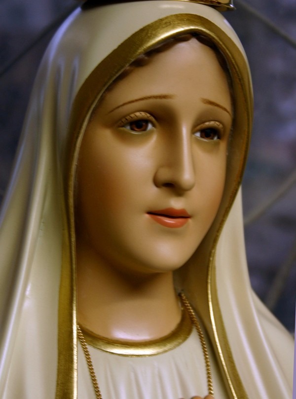 Imagem De Nossa Senhora De Fatima 120cm R 5.800,00 em