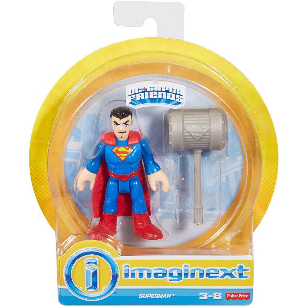 SUPERMAN Action Figure IMAGINEXT Superman DC Super Friends