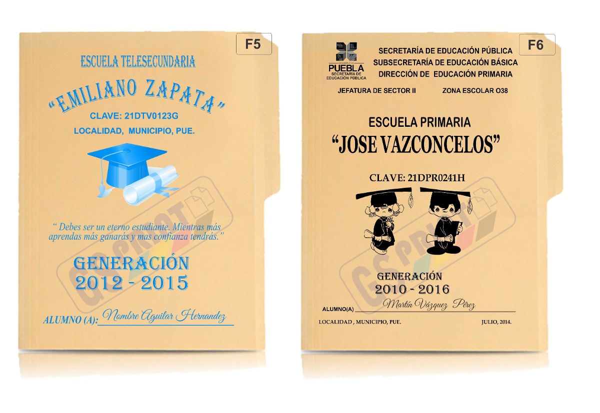 Impresion Folders Graduacion Económicos - $ 4.50 en 