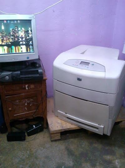 Impresora A Color Laser Doble Carta Hp Laserjet 5500 