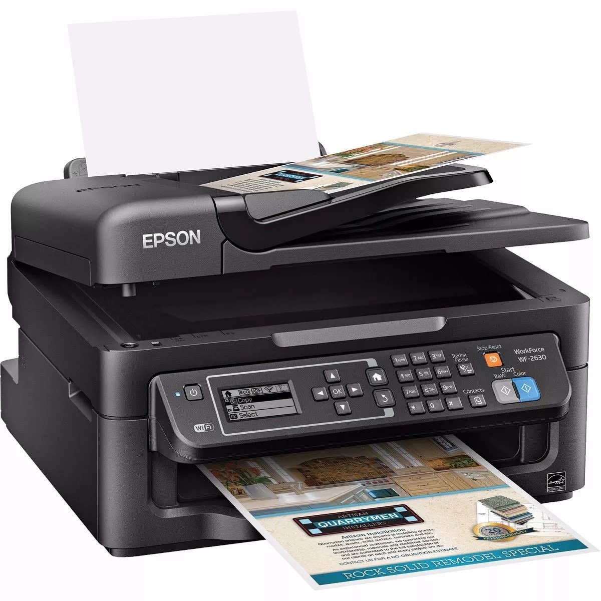 Impresora Epson  Wf  2630  Multifuncional Wifi Fax S 299 