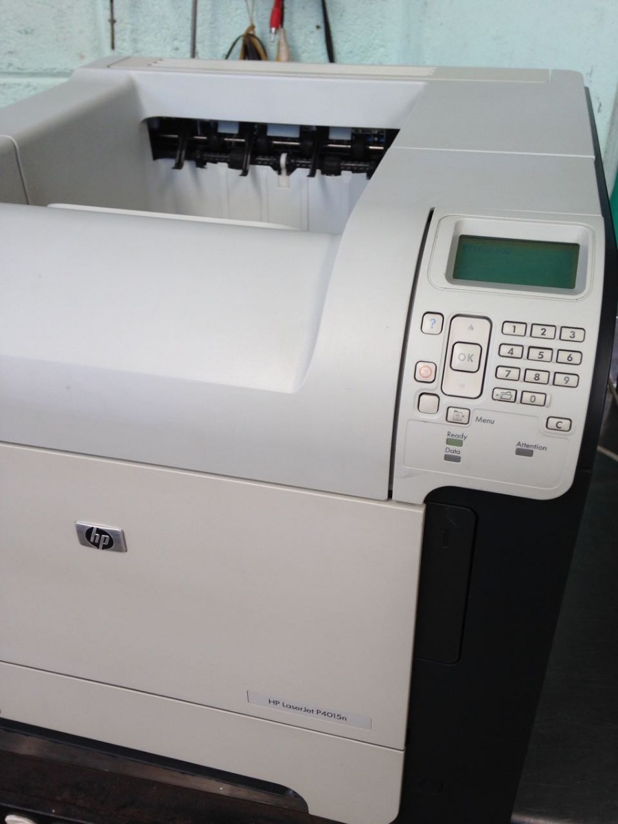 hp laserjet p4015n showing offline