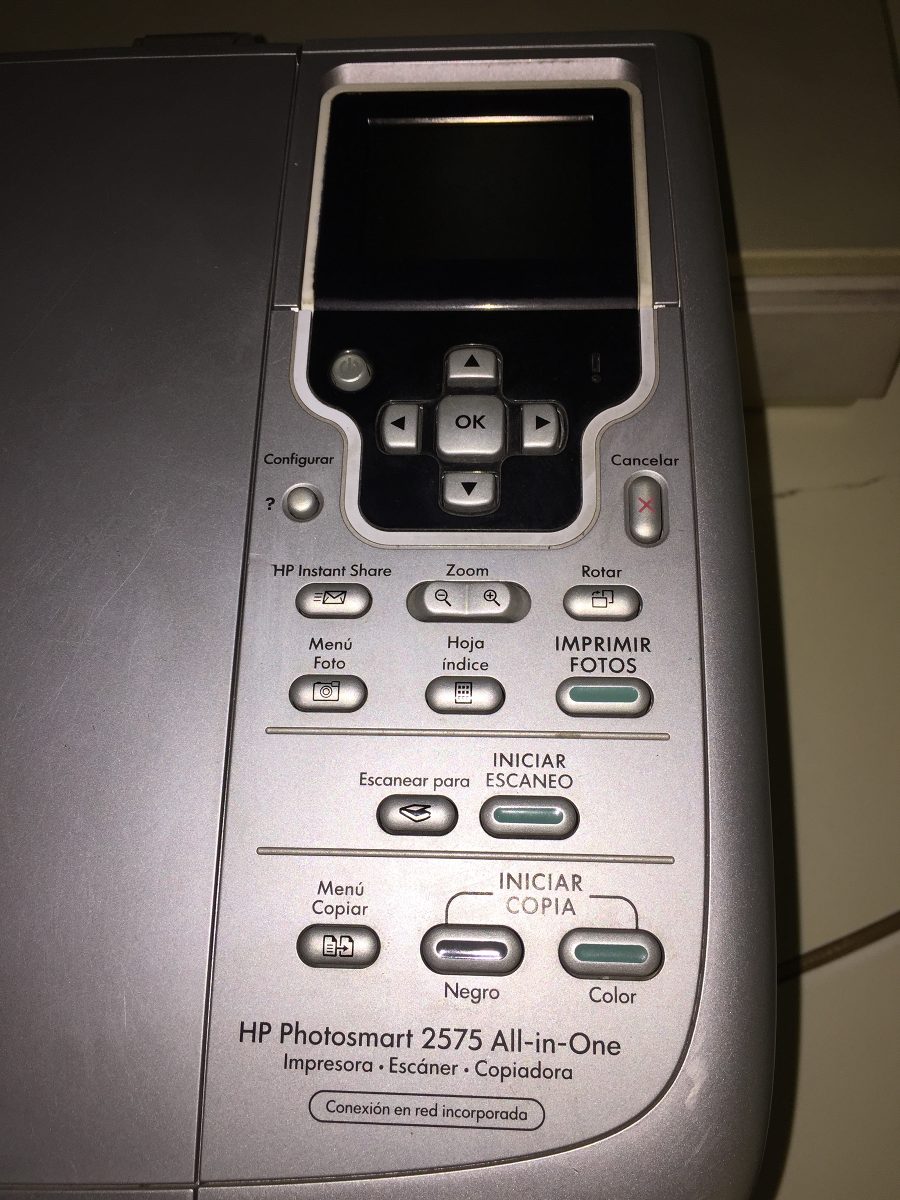 hp photosmart all in one 2575