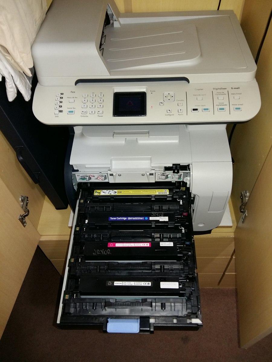 impressora a lase hp color cm2320nf mfp r 850 00 em mercado livre a lase
