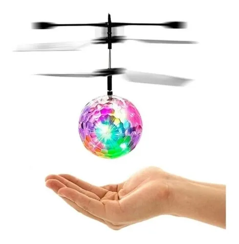 Induction Crystal Ball, Pelota Voladora Sensitiva Con Luz