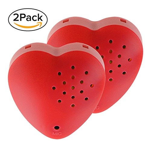 Stuffed Animal grabable corazón Inventiv 30 Segunda Voz grabadora de Sonido Módulo para Oso de Peluche Registro Personalizado Mensajes