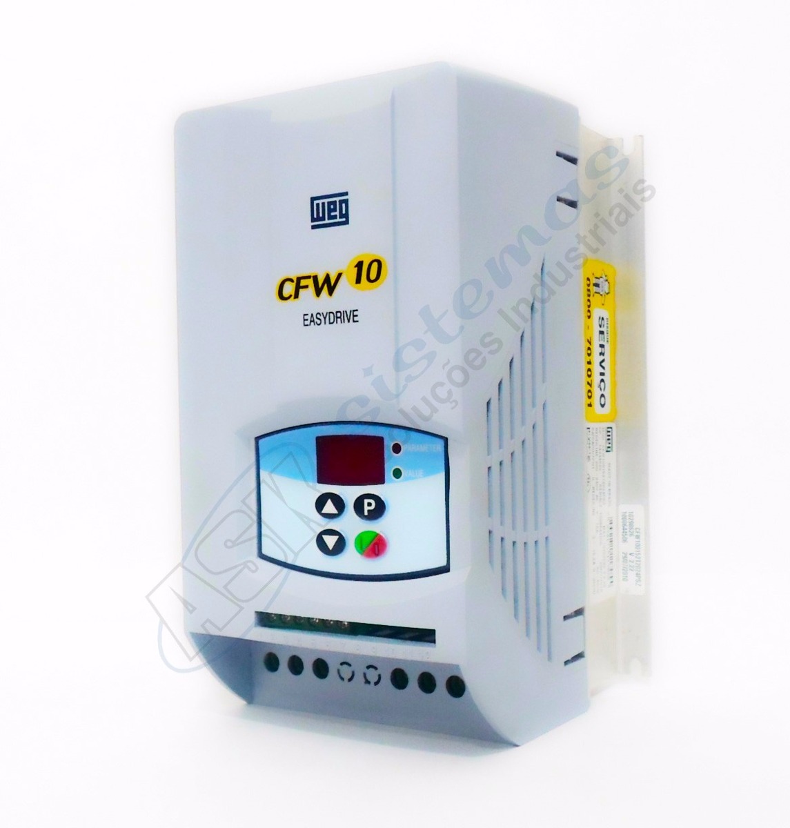 Inversor De Frequência 5cv220v Wegcfw10trifásico R 1.355,00 em
