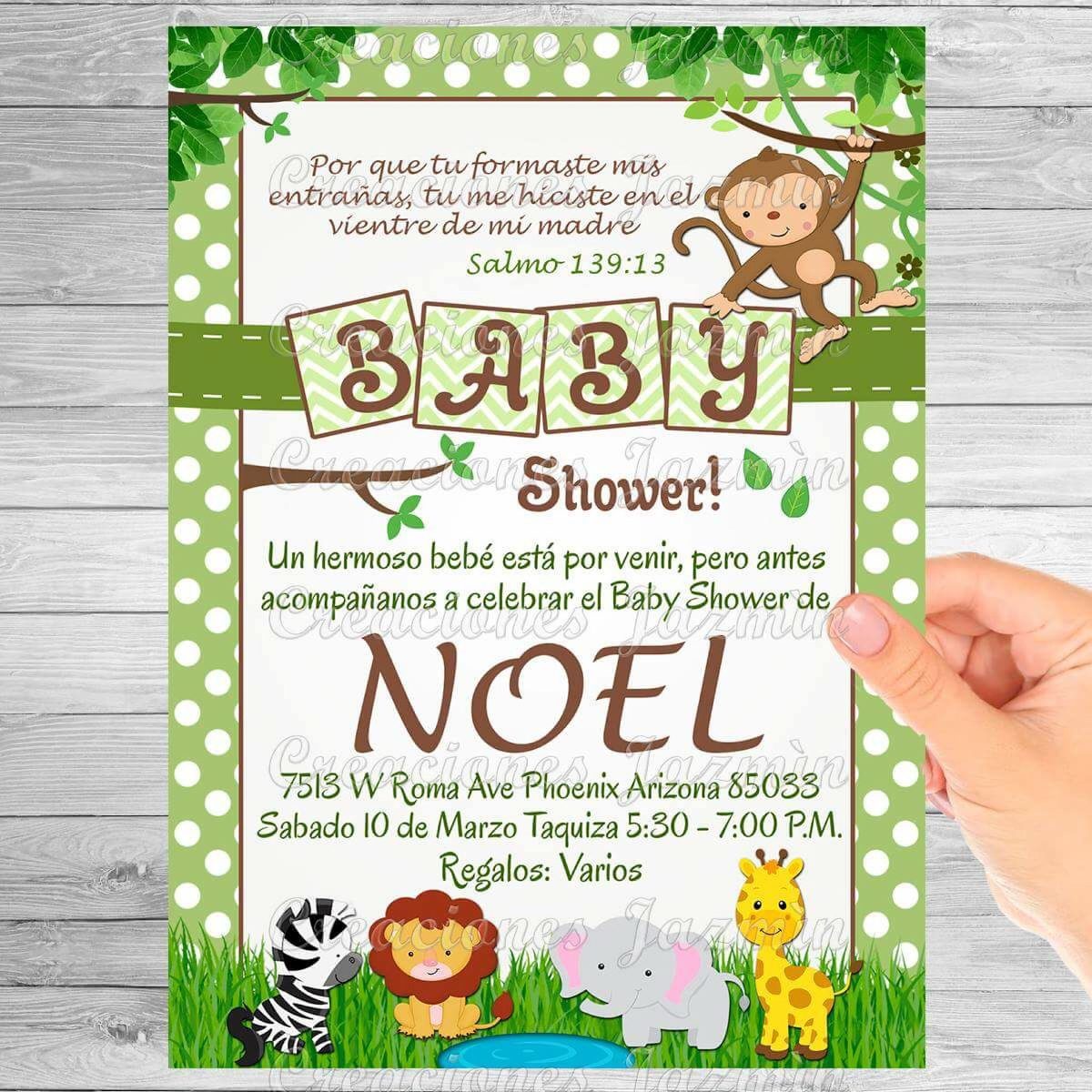 Invitación Digital Osito Baby Shower 5900 En Mercado Libre A45