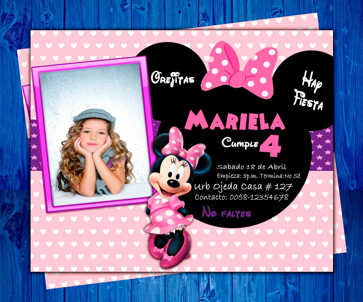 tarjetas de invitacion de cumpleaños
