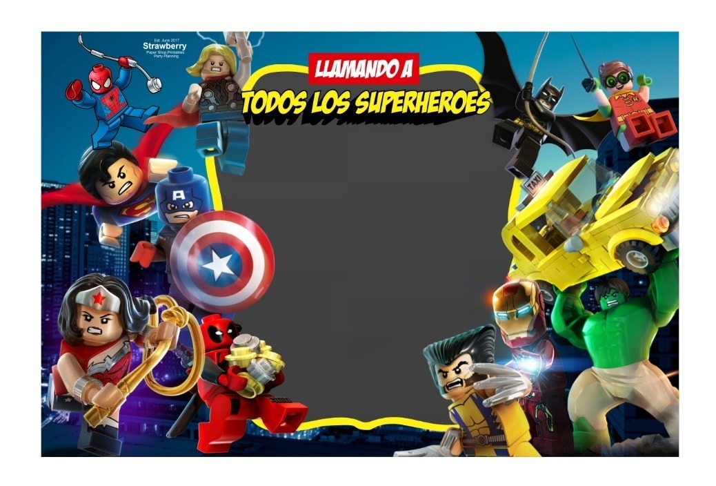 Fiesta De Lego Invitaciones Para Imprimir Gratis Oh My Fiesta Friki Fiesta De Lego Invitaciones Para Imprimir Gratis Oh My Fiesta Friki