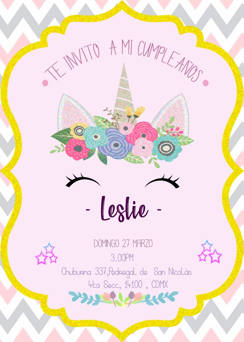 Invitacionesdecumpleaosdeunicornio Gratis Greetings Invitacionesdecumpleaosdeunicornio Gratis Greetings