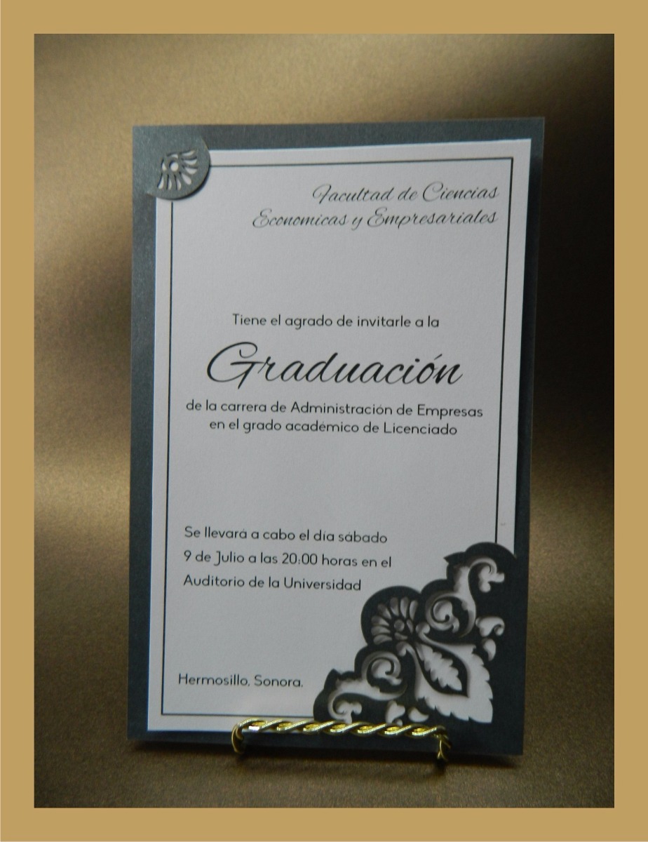 tarjetas de graduacion universidad