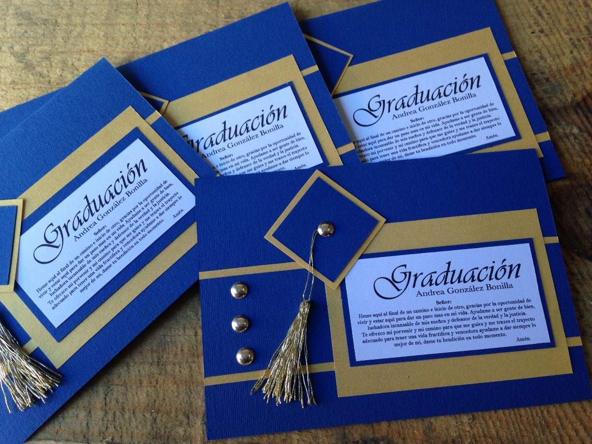 Invitaciones Graduación $22 - $ 22.00 en Mercado Libre