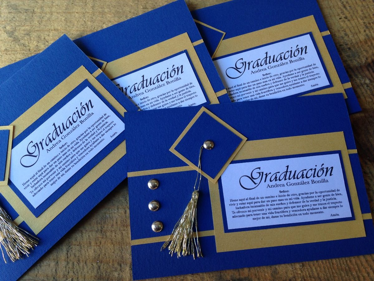 Invitaciones Graduación $22 - $ 22.00 en Mercado Libre