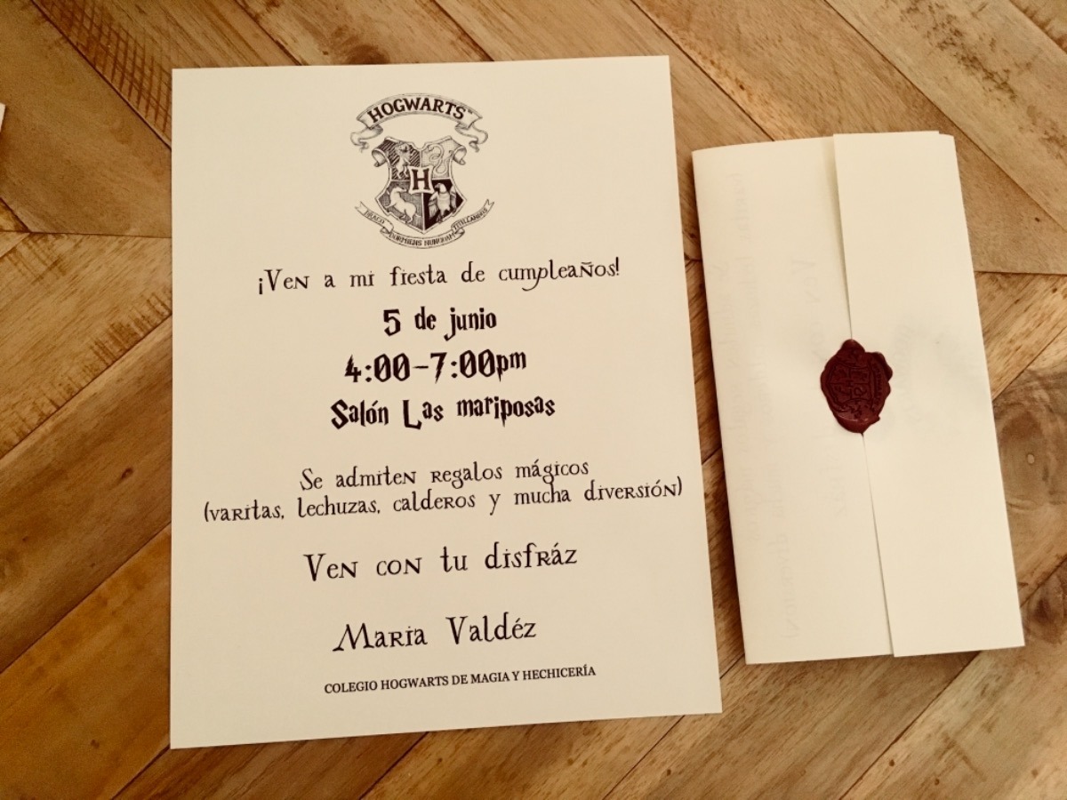 Carta De Hogwarts Personalizada En Espanol - Recipes Pad n
