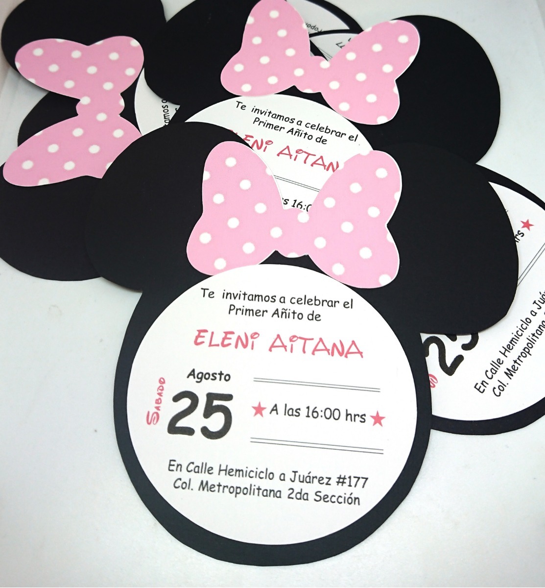 Invitaciones De Bautizo Mickey Mouse Invitaciones De Bautizo Mickey Mouse