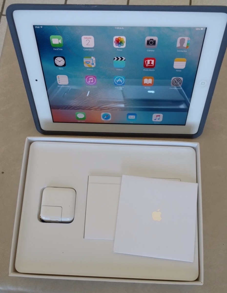 Ipad 2 Wi-fi 16gb White Model A1395 - $ 2,900.00 en Mercado Libre