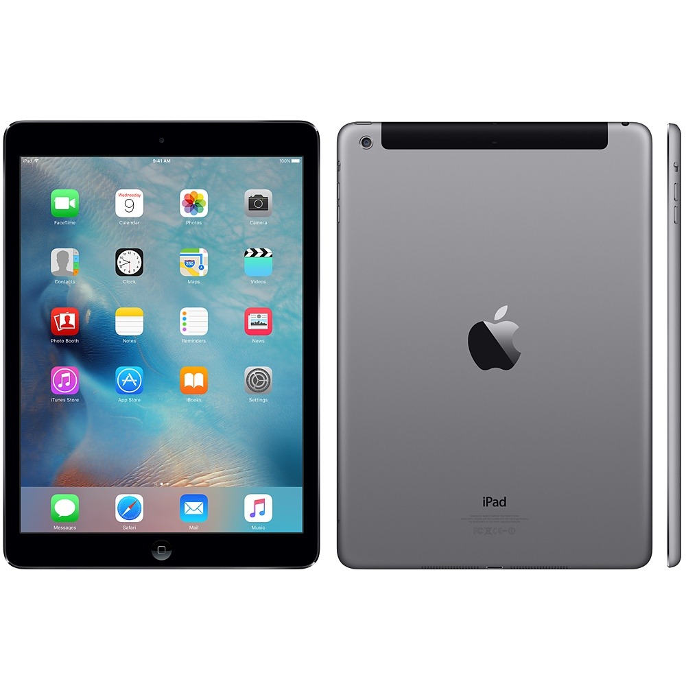 Apple Ipad Air 16gb Tela Retina 9.7 Wifi 4g Space Gray Novo - R$ 1.849