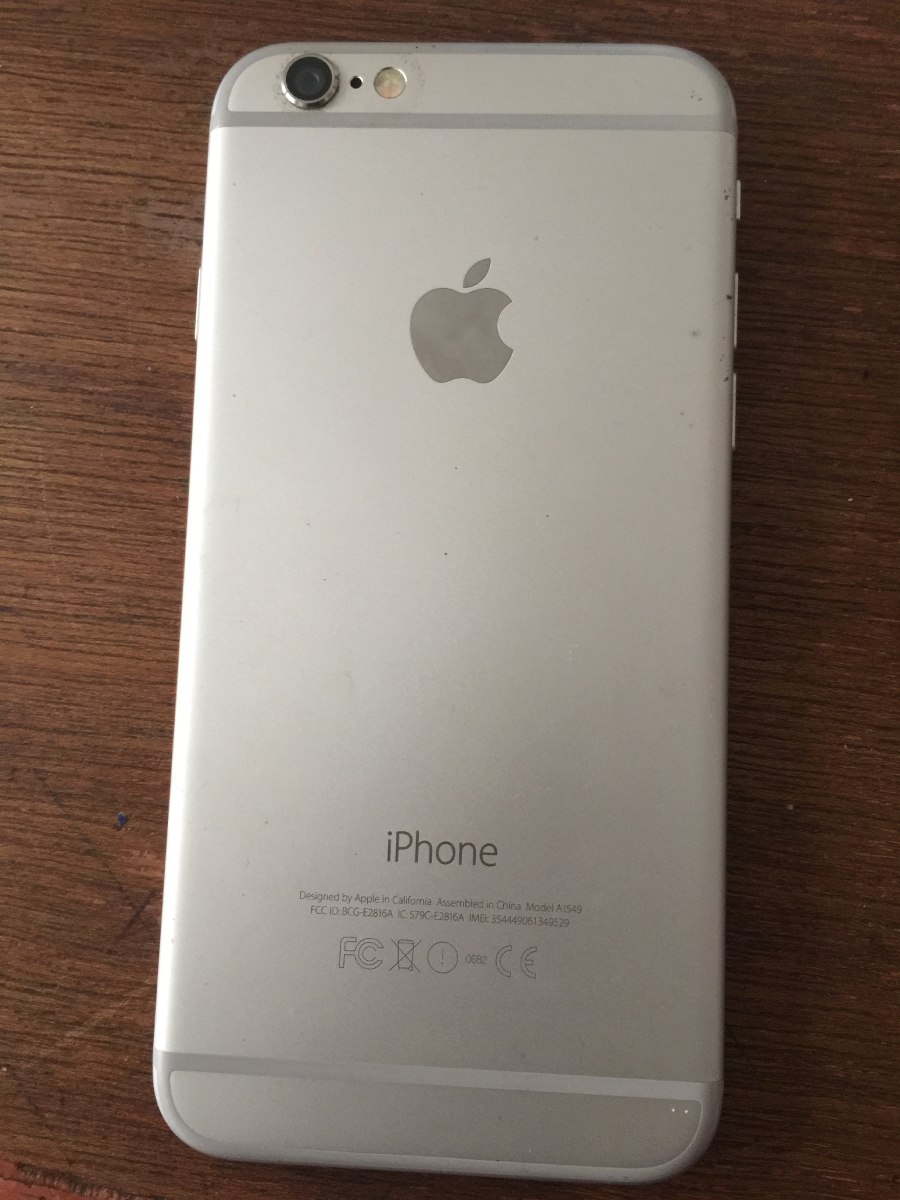 Iphone 6 16gb Color Blanco Telcel - $ 7,999.00 en Mercado Libre