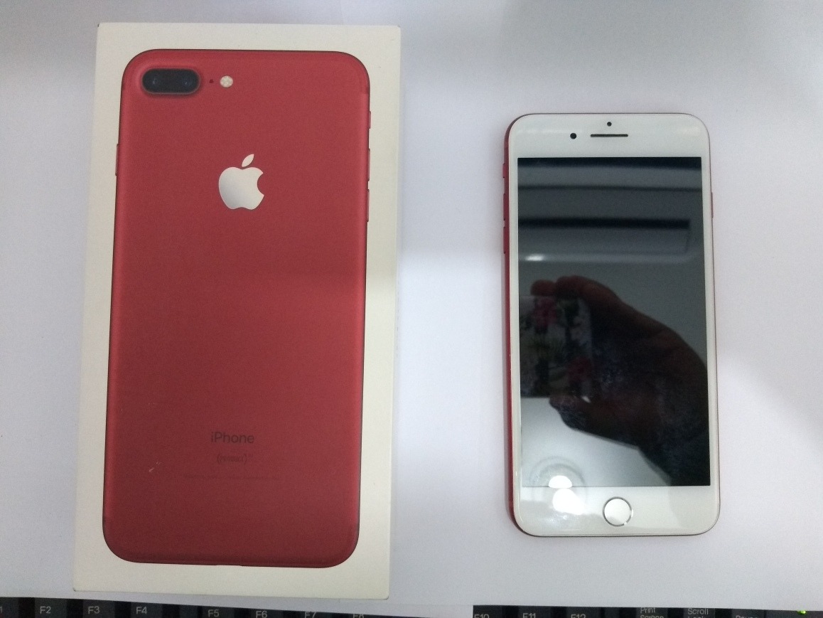 iPhone 7 Plus Red Vermelho 128gb Usado Caixa Completa! R