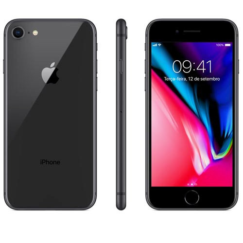 iPhone 8 - 64GB, câmera de 12Mpx