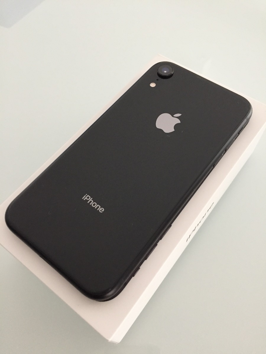 iPhone Xr Preto/black 64gb Com Pelicula + Capa - R$ 4.299,00 em Mercado Livre