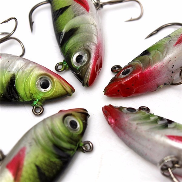 Isca Artificial De Silicone Para Pesca Com Anzol Garateia