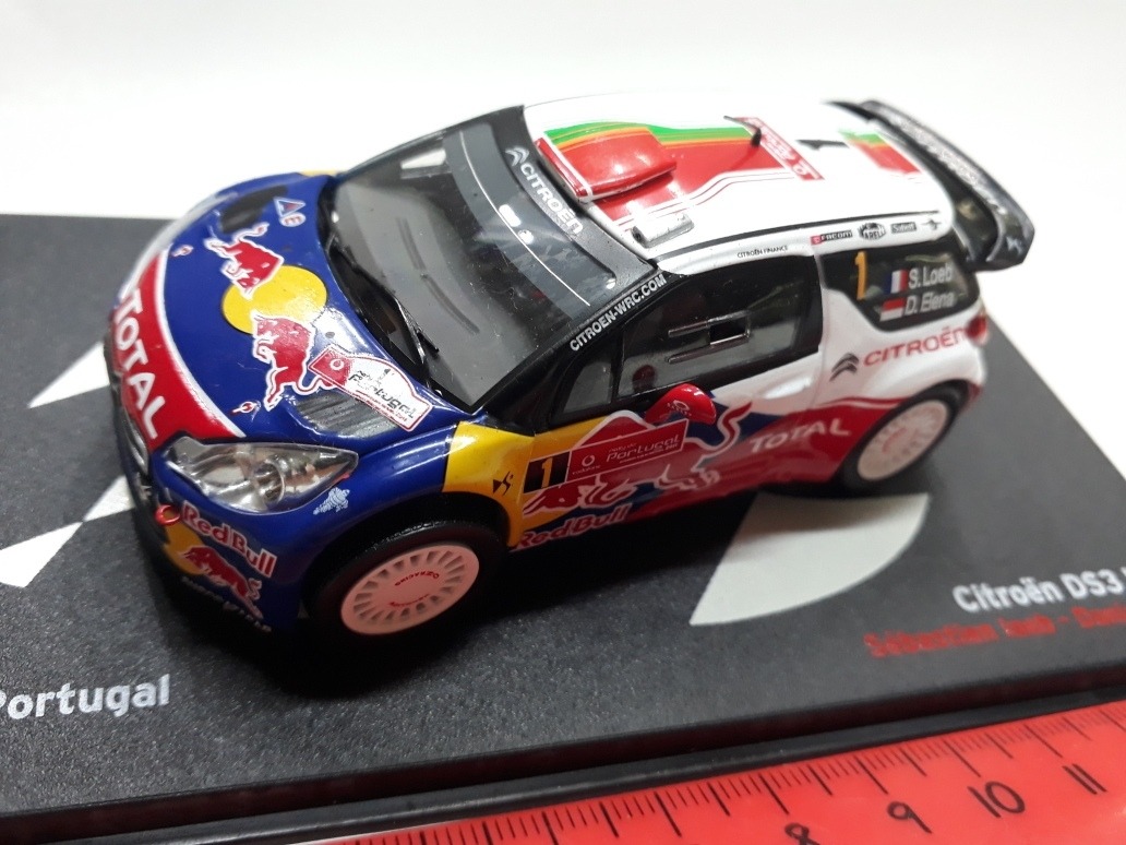 IXO ALTAYA 1//43 CITROEN DS3 WRC S.LOEB D.ELENA RALLY PORTUGAL 2011