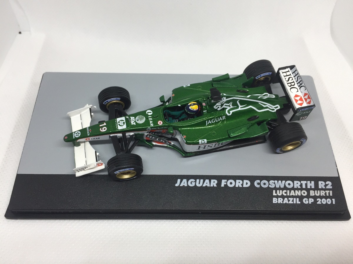 Luciano Burti Jaguar R2 #19 Brasilien Gp Fórmula 1 2001 1:43 Altaya