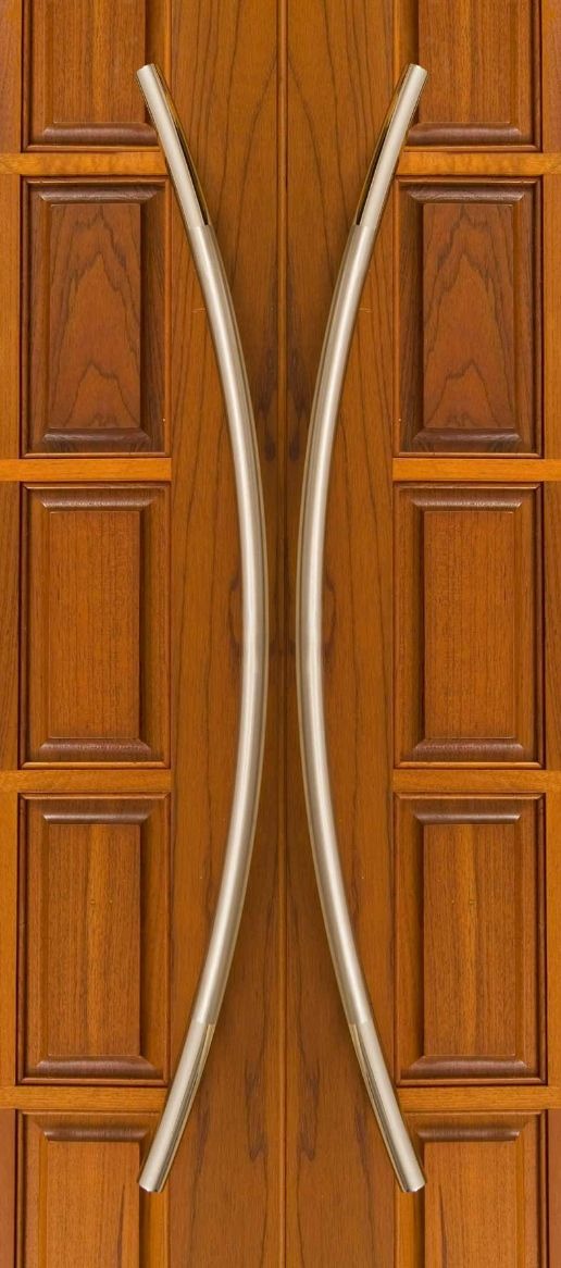 Jaladera curva asa de acero inoxidable para puerta mazcomer ...