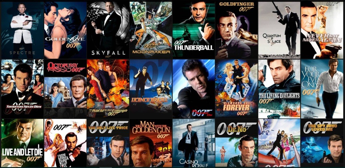 James Bond 007 25 Peliculas Coleccion Smart Tv On Demand