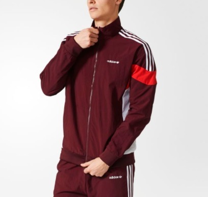 conjunto adidas masculino vermelho