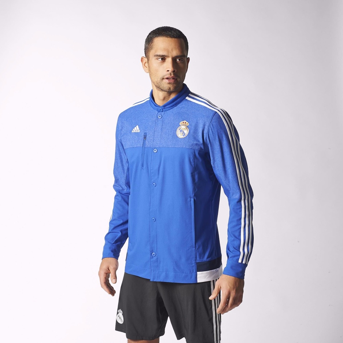 jaqueta real madrid azul