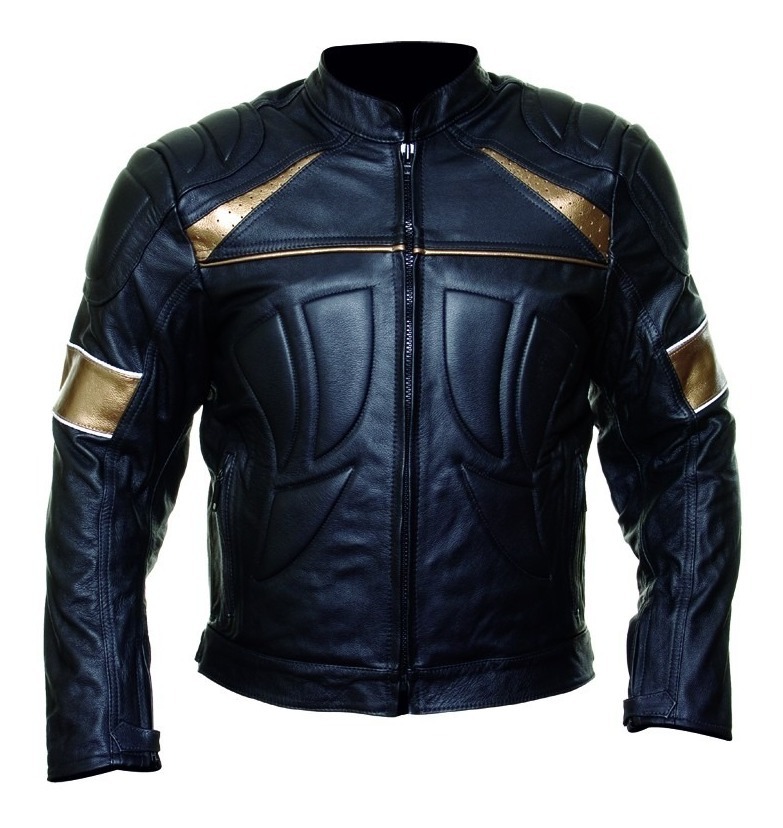 jaqueta de couro para motociclista