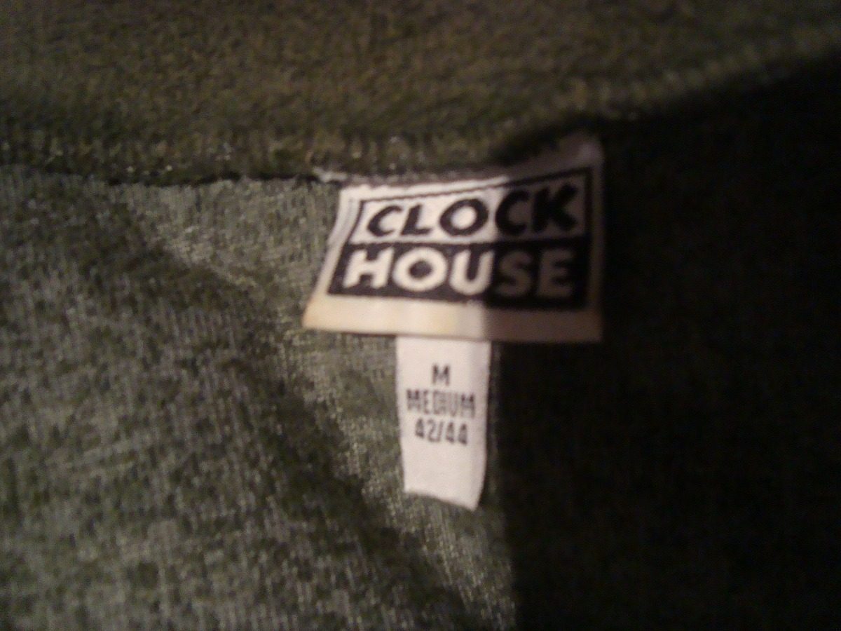 jaqueta jeans clock house