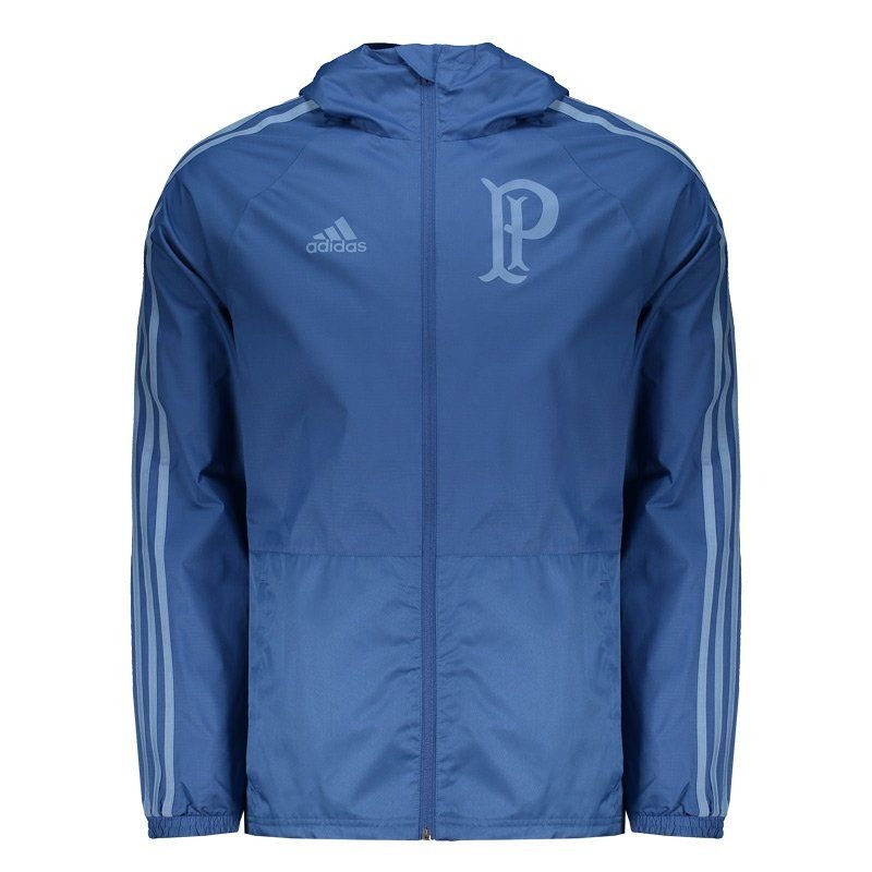Jaqueta De Chuva adidas Palmeiras 2018 Azul - R$ 279,90 em Mercado Livre